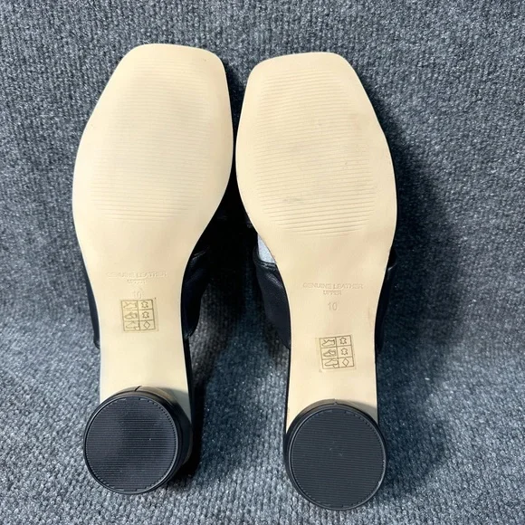 NIB Journee Signature Genuine Leather Tru Comfort Form Charlize Heels Size 10 - Picture 3 of 5